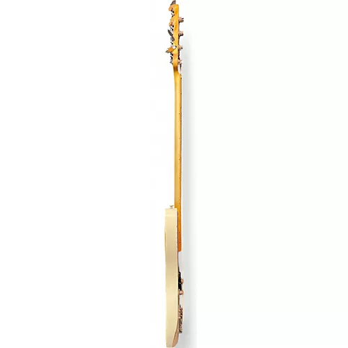 Used Fender Mike Dirnt Road Worn Precision Bass White Electric Bass Guitar White - musicians--Friend