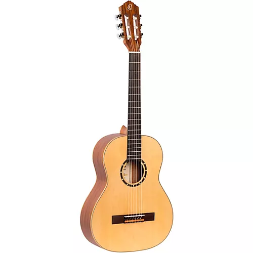 Ortega Family Series R121L-1/2 Classical Guitar Natural Matte 1/2 Size - musicians--Friend