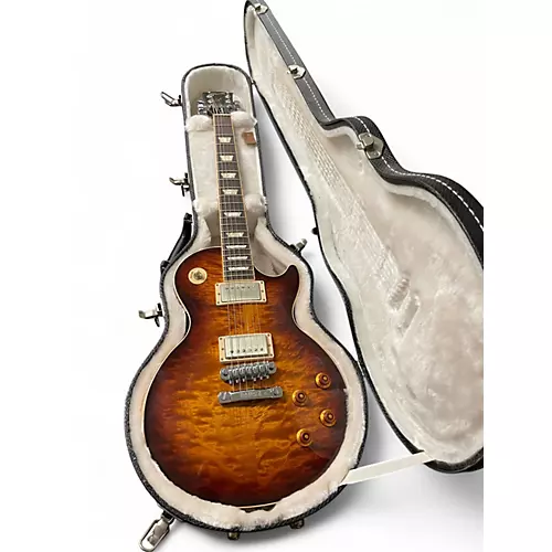 Used 2013 Gibson Les Paul Standard 5A Desert Burst Solid Body Electric Guitar Desert Burst - musicians--Friend