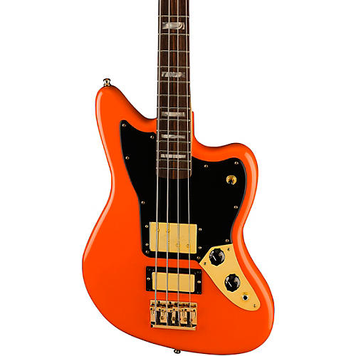 Fender Mike Kerr Jaguar Bass Tiger's Blood Orange - musicians--Friend