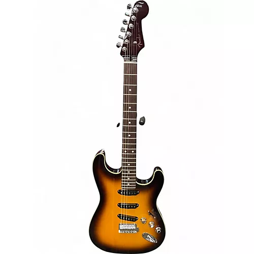 Used Fender AERODYNE STRATOCASTER Tobacco Burst Solid Body Electric Guitar Tobacco Burst - musicians--Friend