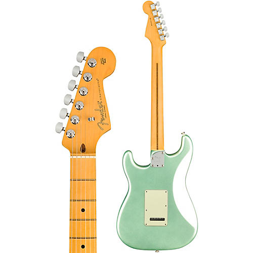 Fender American Professional II Stratocaster HSS Maple Fingerboard Electric Guitar Mystic Surf Green - musicians--Friend