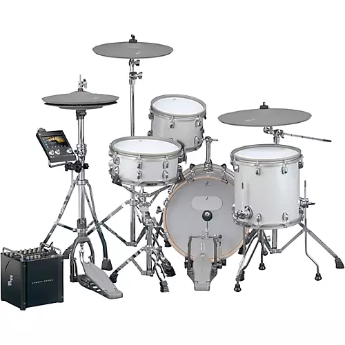 EFNOTE PRO 500 Standard Electronic Drum Kit White Sparkle - musicians--Friend