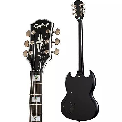 Epiphone SG Prophecy Electric Guitar Black Aged Gloss - musicians--Friend