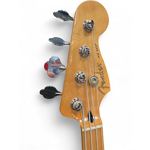 Used Fender Player Jazz Bass Black Electric Bass Guitar Black - musicians--Friend