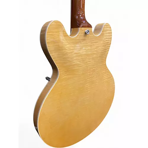 Used Gibson ES335 Figured Top Natural Hollow Body Electric Guitar Natural - musicians--Friend
