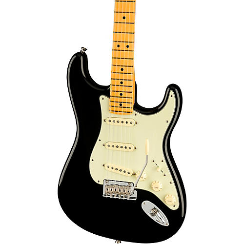 Fender American Professional II Stratocaster Maple Fingerboard Electric Guitar Black - musicians--Friend