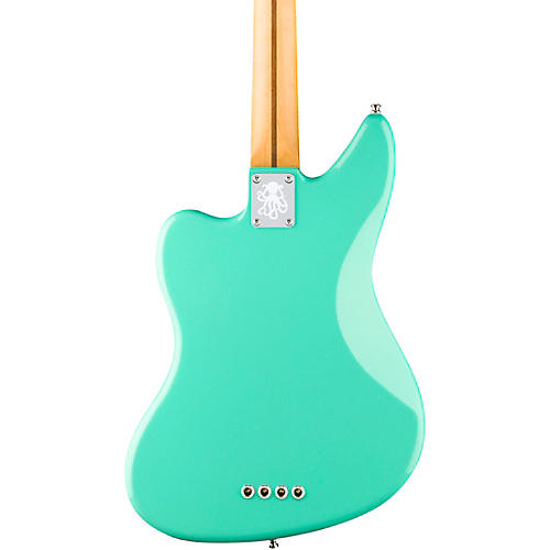 Fender Limited-Edition Mark Hoppus Jaguar Bass Guitar Sea Foam Green - musicians--Friend