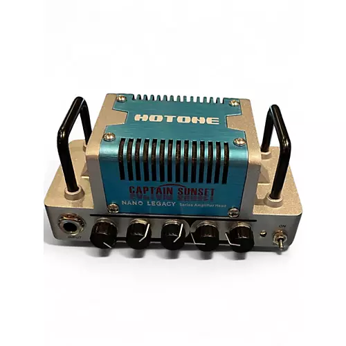 Used Hotone Effects Nano Legacy Captain Sunset Solid State Guitar Amp Head - musicians--Friend