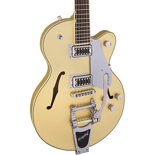 Gretsch Guitars G5655T Electromatic Center Block Jr. Single-Cut With Bigsby Casino Gold - musicians--Friend