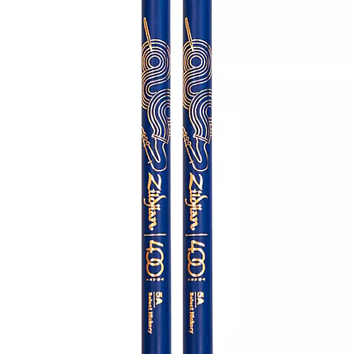 Zildjian Limited-Edition 400th Anniversary Acorn Tip Jazz Drum Sticks 5B Wood - musicians--Friend