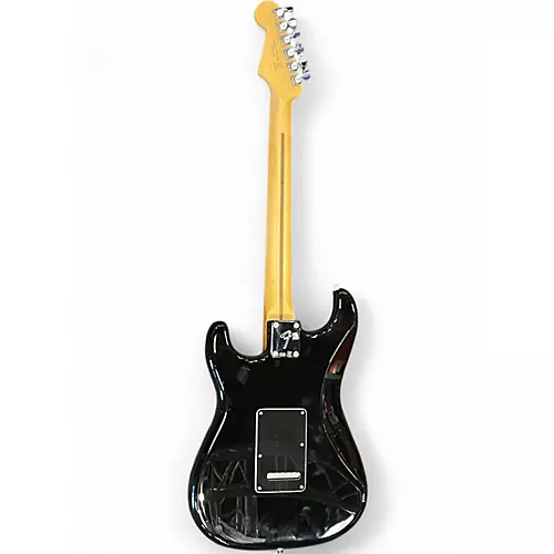 Used 2024 Fender Player Stratocaster Black Solid Body Electric Guitar Black - musicians--Friend