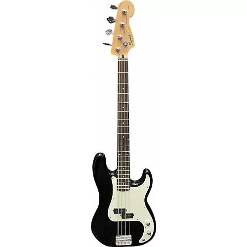 Used Squier Affinity Precision Bass Black Electric Bass Guitar Black - musicians--Friend
