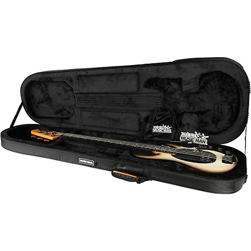Ernie Ball Music Man StingRay Special H Electric Bass Guitar Black and Chrome - musicians--Friend