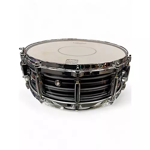 Used Pearl 14X5 masters pure maple Black Oyster Swirl Drum Black Oyster Swirl 210 - musicians--Friend
