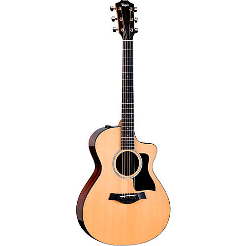 Taylor 212ce Plus Grand Concert Acoustic-Electric Guitar Natural - musicians--Friend