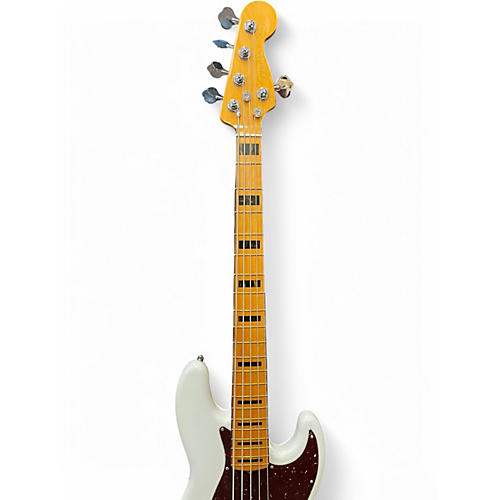 Used Fender American Ultra Jazz Bass V ARCTIC PEARL Electric Bass Guitar ARCTIC PEARL - musicians--Friend