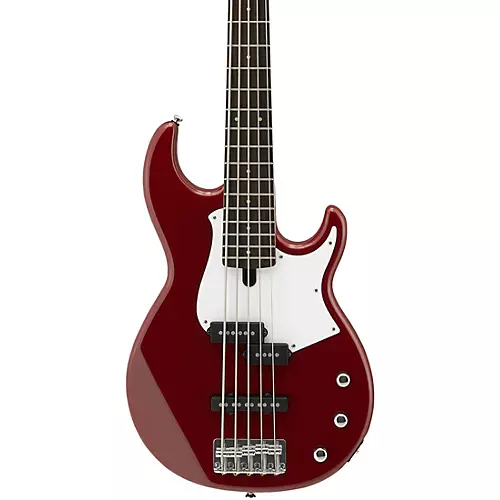 Yamaha BB235 5-String Electric Bass Natural Satin Black Pearl Pickguard - musicians--Friend