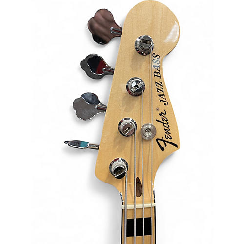 Used Fender Geddy Lee Signature Jazz  Black Electric Bass Guitar Black - musicians--Friend