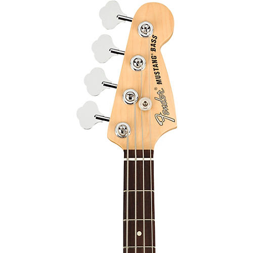 Fender American Performer Mustang Bass Rosewood Fingerboard Satin Seafoam Green - musicians--Friend