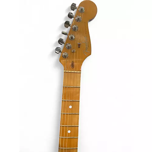 Used Fender American Standard Stratocaster Buttercream Solid Body Electric Guitar Buttercream - musicians--Friend