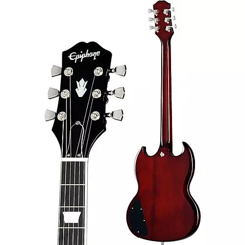 Epiphone SG Modern Figured Electric Guitar Purple Burst - musicians--Friend