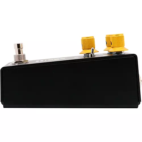 Keeley Super Rodent Overdrive & Distortion Effects Pedal Black/Yellow - musicians--Friend