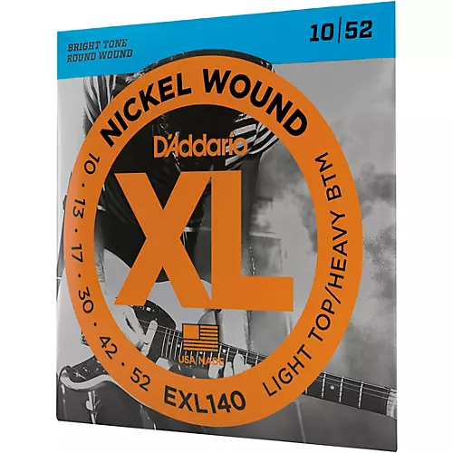 D'Addario EXL140 Nickel Light Top/Heavy Bottom Electric Guitar Strings - musicians--Friend