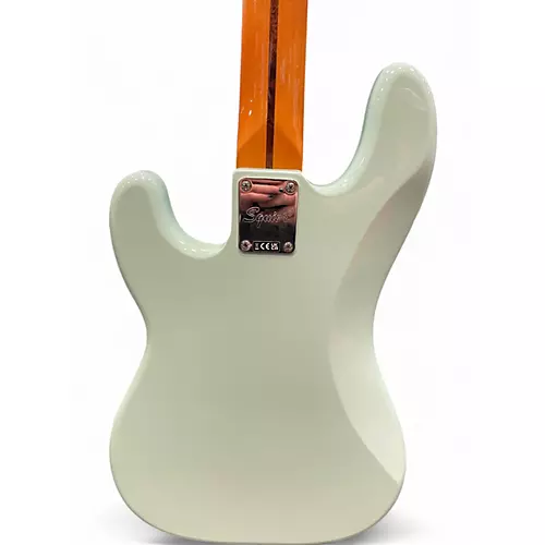 Used Squier Classic Vibe 1970S Precision Bass Surf Green Electric Bass Guitar Surf Green - musicians--Friend