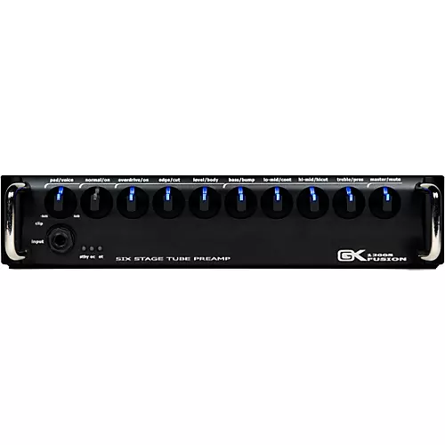 Gallien-Krueger Fusion 1200S 1,200W Tube-Hybrid Bass Amp Head Black - musicians--Friend
