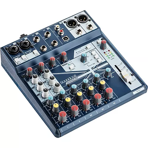 Soundcraft Notepad-8FX Small-Format 8-Channel Analog Mixer With USB I/O and Effects - musicians--Friend