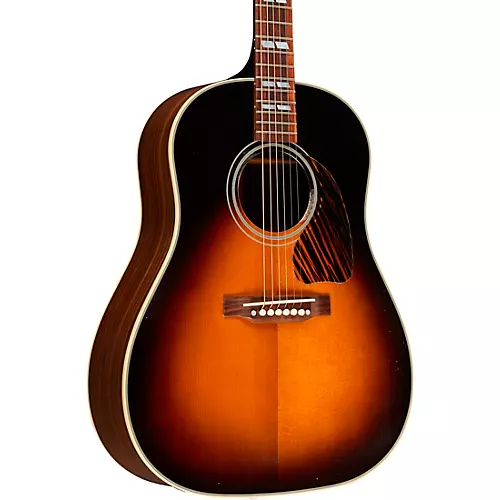 Gibson Murphy Lab 1942 Banner Southern Jumbo Light Aged Acoustic Guitar Vintage Sunburst - musicians--Friend
