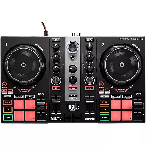 Hercules DJ Learning Kit MK II Black - musicians--Friend