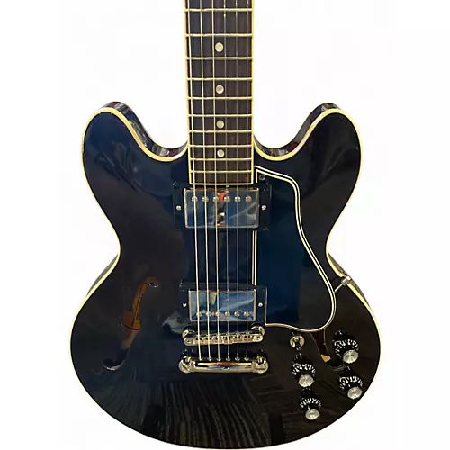 Used Gibson ES339 Trans Black Hollow Body Electric Guitar Trans Black - musicians--Friend