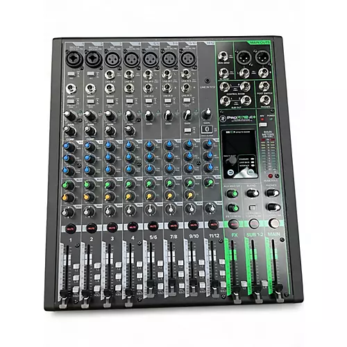Used Mackie PROFX12V3+ Unpowered Mixer - musicians--Friend