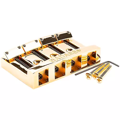 Leo Quan Badass I 4 String Bass Bridge Chrome - musicians--Friend