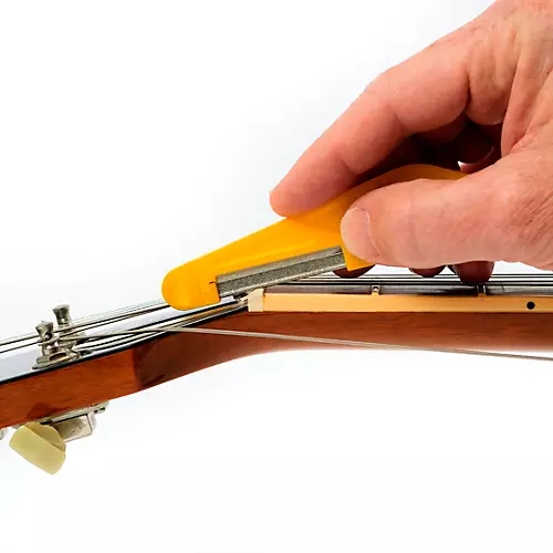 Music Nomad 6 pc. Electric Guitar Diamond Coated Nut File Set - Light Strings - musicians--Friend