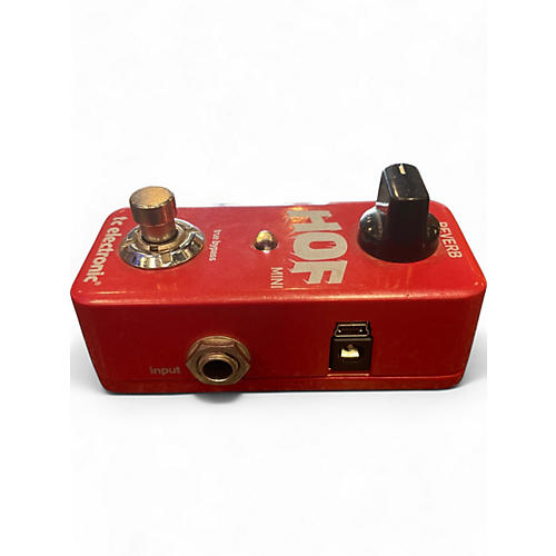 Used TC Electronic Hall Of Fame Mini Reverb Effect Pedal - musicians--Friend