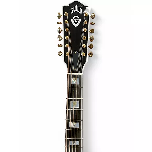 Used Guild F-512 Natural 12 String Acoustic Guitar Natural - musicians--Friend