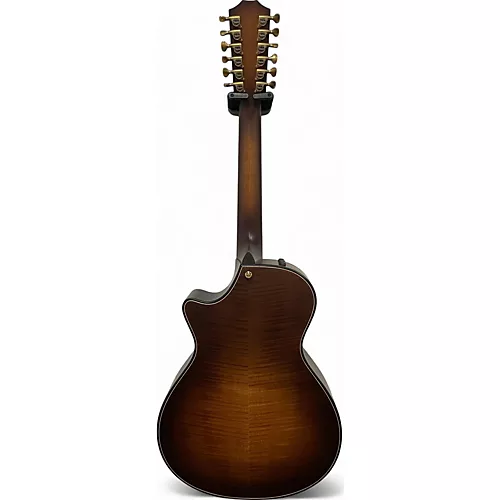Used Taylor 652 CE Buliders Edition Wild Honey Burst Satin 12 String Acoustic Electric Guitar Wild Honey Burst Satin - musicians--Friend