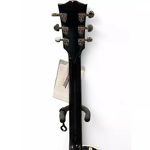 Used Gibson Les Paul Classic Black Solid Body Electric Guitar Black - musicians--Friend