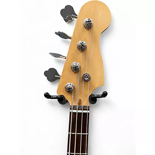 Used Squier Precision Bass BLACK Electric Bass Guitar BLACK - musicians--Friend