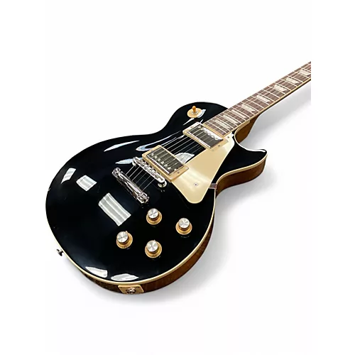 Used 2024 Gibson Les Paul Standard Ebony Solid Body Electric Guitar Ebony - musicians--Friend