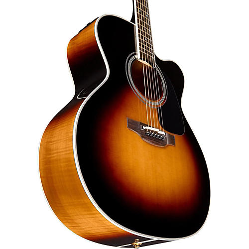 Takamine Pro Series 6 Jumbo Cutaway Acoustic-Electric Guitar Sunburst - musicians--Friend