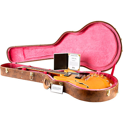 Gibson Custom Murphy Lab 1959 ES-335 Reissue Ultra Light Aged Semi-Hollow Electric Guitar Ebony - musicians--Friend
