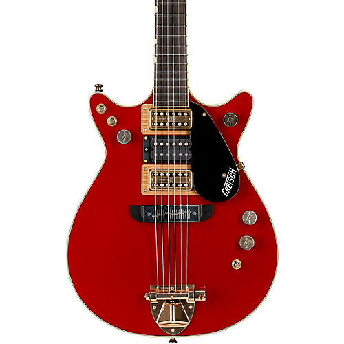 Gretsch Guitars G6131G-MY-RB Limited-Edition Malcolm Young Signature Jet Electric Guitar Vintage Firebird Red - musicians--Friend