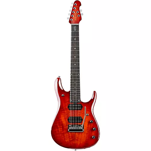 Ernie Ball Music Man John Petrucci 7 JP7 Koa Top Ebony Fingerboard Electric Guitar Koa - musicians--Friend