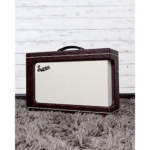 Supro Ambassador Custom 2x10 50W Tube Combo Amp Burgundy Scandia - musicians--Friend