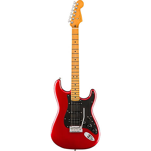 Fender American Ultra II Stratocaster HSS Maple Fingerboard Electric Guitar Sinister Red - musicians--Friend
