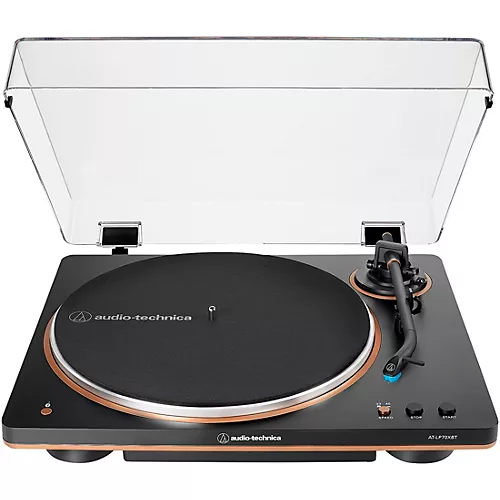 Audio-Technica AT-LP70XBT-BZ Fully Automatic Wireless Belt-Drive Turntable Black/Bronze - musicians--Friend